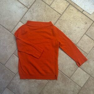 Anthropologie Mock neck Cashmere Sweater
